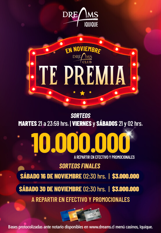 Dreams Club te premia